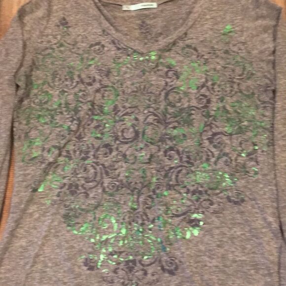 Maurice’s Long Sleeve Shirt with shimmering print - Picture 3 of 5